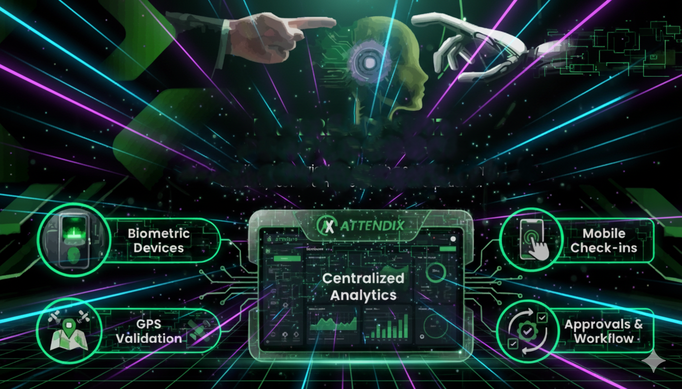 AttendiX dashboard preview